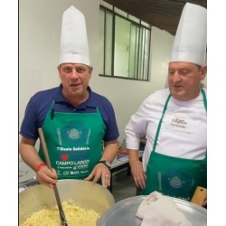 Primeiro “Risoto Solidário – A Corrente do Bem” reuniu mais de 800 pessoas no Ginásio do Polentão